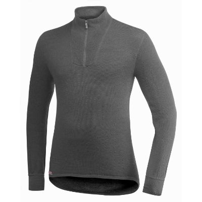 Woolpower Zip Turtleneck 200 Grey