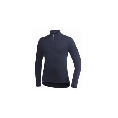 Woolpower Zip Turtleneck 200 Navy