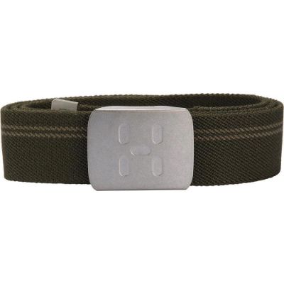 Haglöfs Stretch Webbing belt True Black/Magnetite