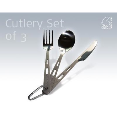Nordisk Titan Cutlery 3pc Set