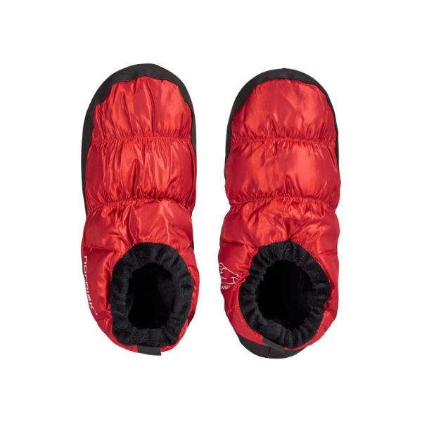 Nordisk Mos Down Shoes Red