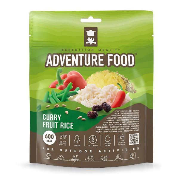 Adventure food Äventyrs Mat Curry Frukt Ris