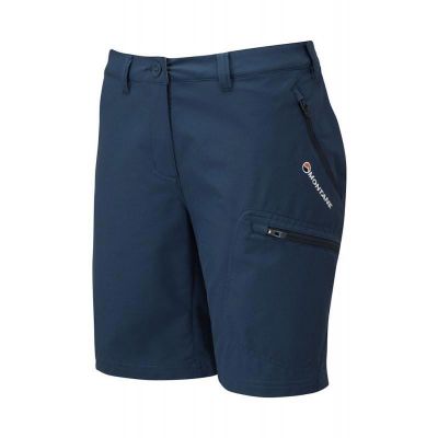 Montane Fem Dyno Stretch Shorts Narwhal Blue