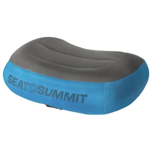 Sea To Summit Aeros Premium Huvudkudde Regular Blue / Grey