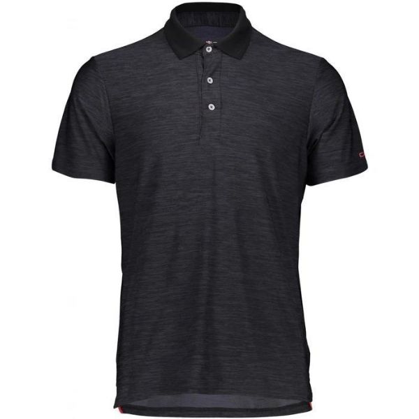 CMP Herr Polo Stretch Grey Melange