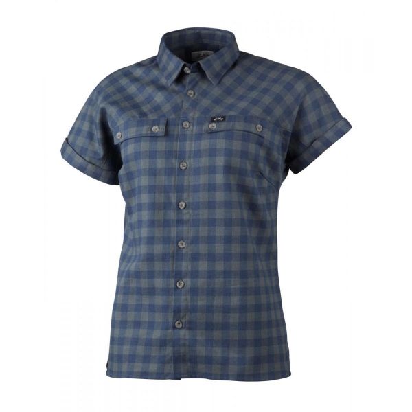 Lundhags Ekren Ws SS Shirt Deep Blue