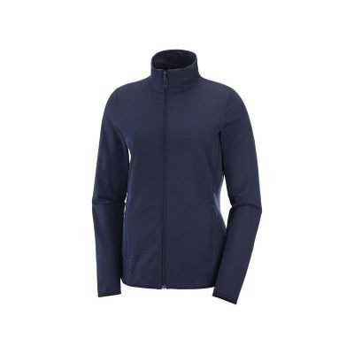 Salomon Outrack Full Zip Fleece W Blue