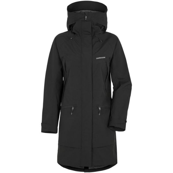 Didriksons Ilma Womens Parka 4 Outlet 060/Black