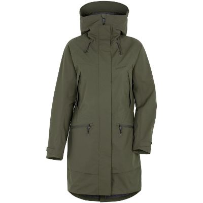 Didriksons Ilma Womens Parka 4 Outlet 300/Deep Green