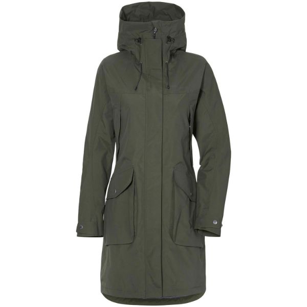 Didriksons Thelma WMS Parka 6 300/Deep Green