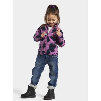 Didriksons Monte Printed Kids FullZip Q4 OUTLET