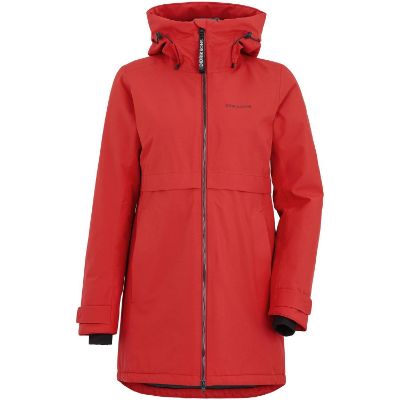 Didriksons Helle Womens Parka 4 463/Pomme Red