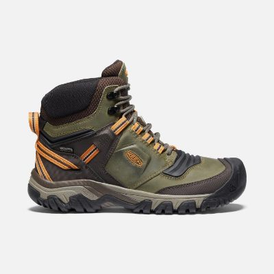 Keen Ridge Flex Mid WP Män Olive