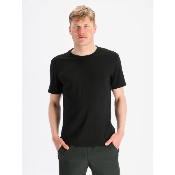 Fusion Mens Recharge Merino 220 T-shirt Black
