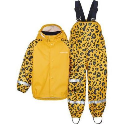 Didriksons Slaskeman Kids Set 5 Printed 859/Camo Yellow