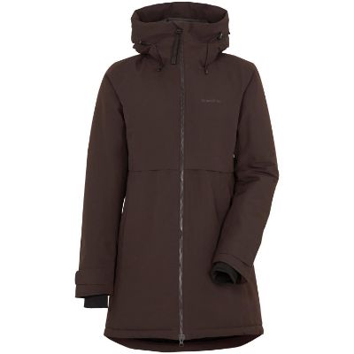 Didriksons Helle Womens Parka 5 083/Chocolate Brown