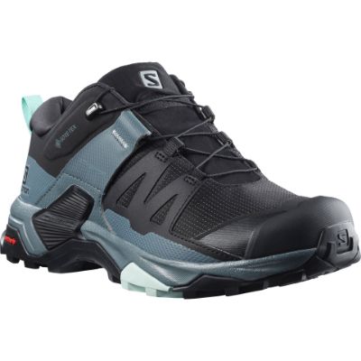 Salomon X Ultra 4 GTX W Black/Stormy Weather/Opal Blue