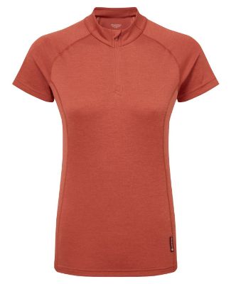 Montane Dart zip-t-shirt Kvinnor Uluru Red 