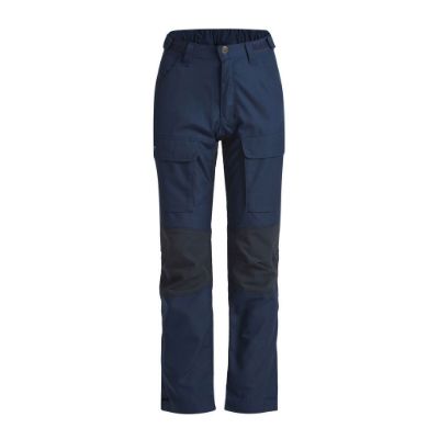 Lundhags Fulu Tålig Stretch Hybridbyxa Jr Light Navy/Deep Blue