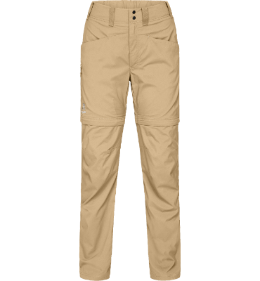 Haglöfs Lite Standard Zip-Off Pant Women Sand