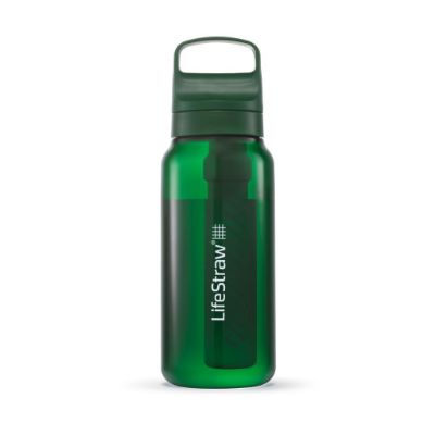 LifeStraw Go 2.0 Water Filter Bottle 1L - Terrace green