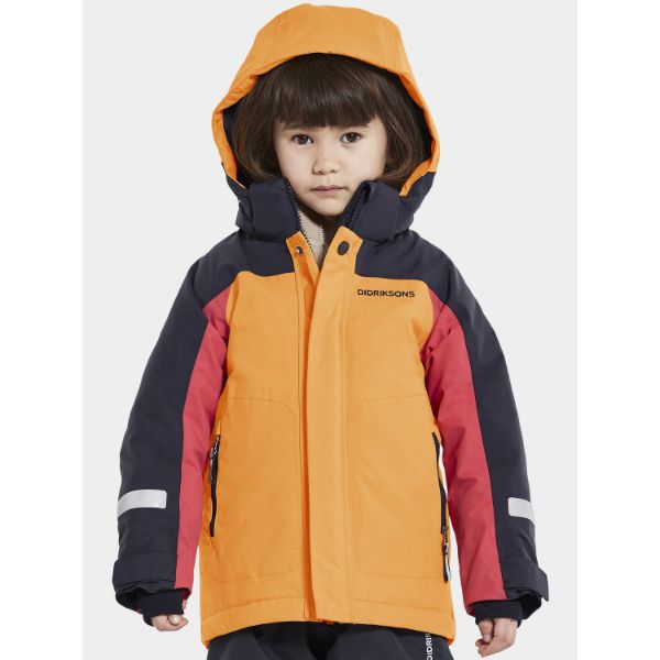 NEPTUN KID'S JACKET - Fire Yellow