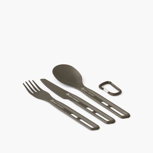 Sea to Summit Frontier UL Cutlery Set - [3 Piece]  - Grey