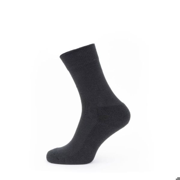 Sealskinz Suffield solo merino sock - Black