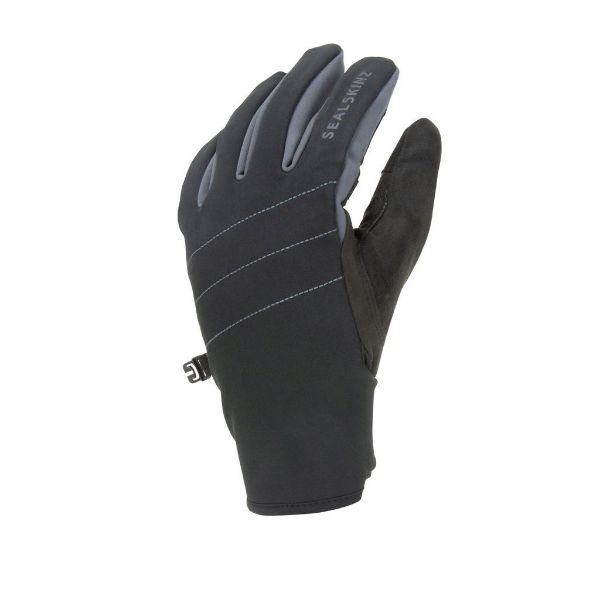 Sealskinz Lyng wp all wt. glove w. fusion c. - Black/Grey