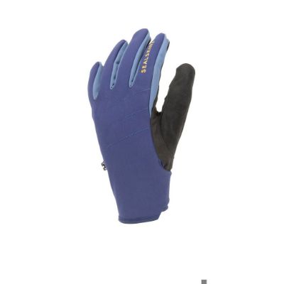 Sealskinz Lyng wp all wt. glove w. fusion c. - Navy Blue/Black/Yellow