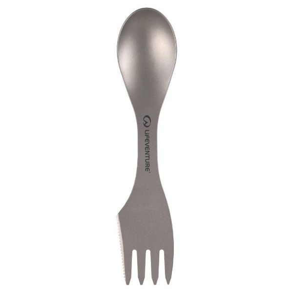 Lifeventure Superlight titanium spork - Steel