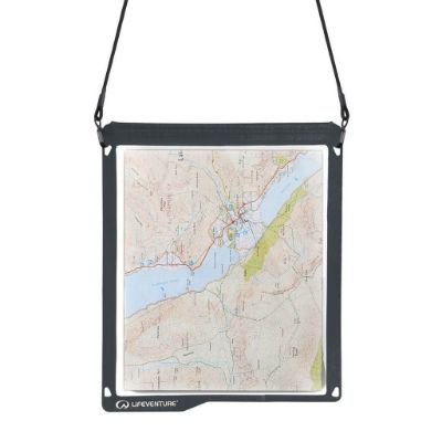 Lifeventure Waterproof map case, grey