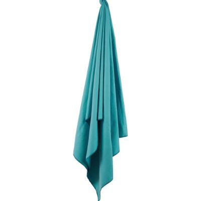 Lifeventure Recycled softfibre trek towel, teal, Turkis