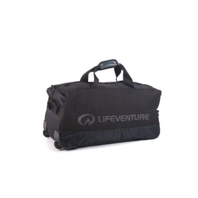 Lifeventure Expedition wheeled duffle, 100 litre rig - Black