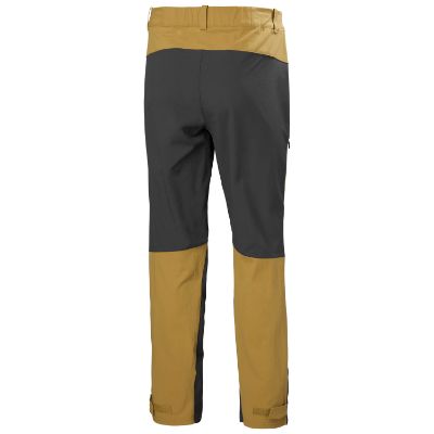 Helly Hansens Men’s Vika Tur Pants 2.0. Med ergonomisk formede knæ og et indstikket skridt tilbyder disse bukser en enestående bevægelsesfrihed og komfort. Praktiske håndlommer og en lynlåslomme på låret.