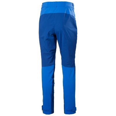 Helly Hansens Men’s Vika Tur Pants 2.0. Med ergonomisk formede knæ og et indstikket skridt tilbyder disse bukser en enestående bevægelsesfrihed og komfort. Praktiske håndlommer og en lynlåslomme på låret.