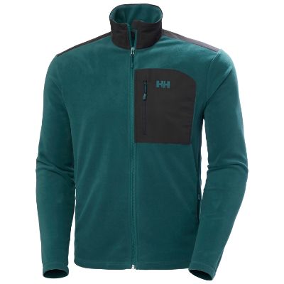 Helly Hansen Men's Daybreaker Block Microfleece Jacket - En alsidig, teknisk mikrofleecejakke, der fungerer som et mellemlag om vinteren og som en selvstændig jakke i overgangsperioderne.