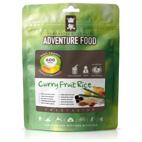 Adventure food Äventyrs Mat Curry Frukt Ris