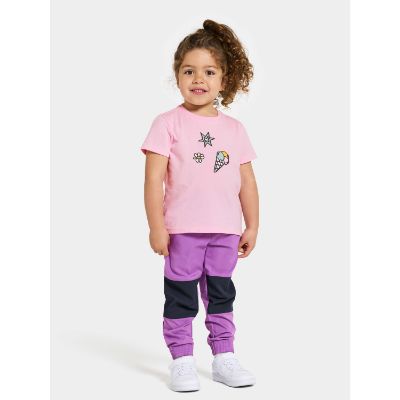 Didriksons Mynta kids t-shirt 2 - Orchid Pink