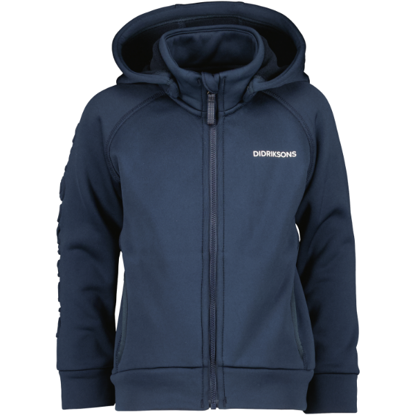 	Didriksons Corin kids fullzip - Navy