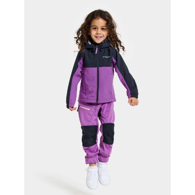 Didriksons Troel kds jacket 4 - Tulip Purple