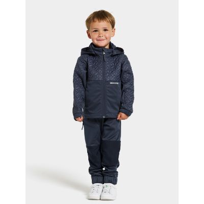 Didriksons Briska kids jkt 5 - Navy