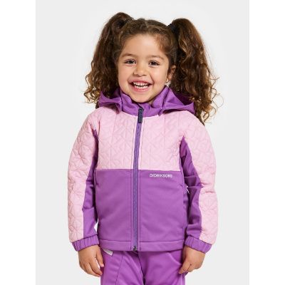 Didriksons Briska kids jkt 5 - Tulip Purple