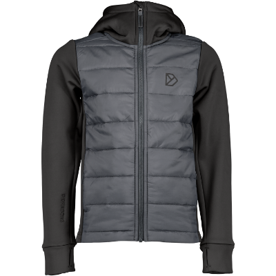 Didriksons Kapris Kids Fullzip Jacket - Black