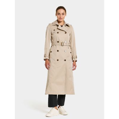 505212 CLAIRY WNS COAT L - Clay Beige