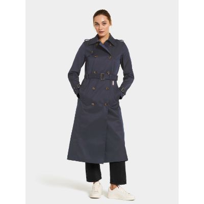 505212 CLAIRY WNS COAT L - Dark Night Blue