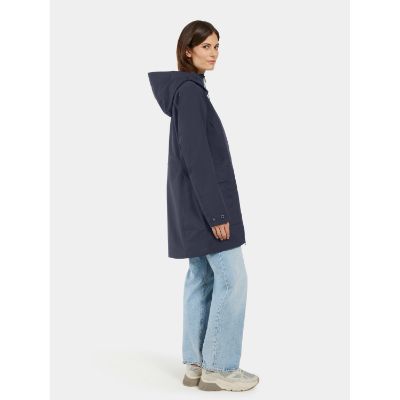 505241 FOLKA WNS PARKA 7 - Dark Night Blue