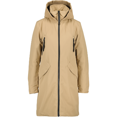 504921 BENTE WNS PARKA - Wood