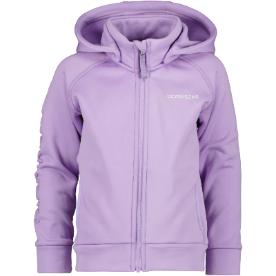 Didriksons Corin kids fullzip 7 - Digital Purple