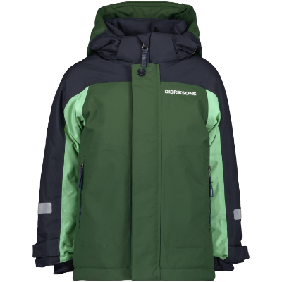 Didriksons Neptun kids jkt 3 - Pine Green